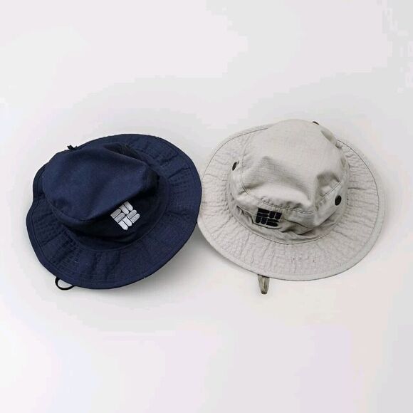 2 Tru Spec Hat Sun Hot Weather Type II Beige And Blue - Picture 1 of 11